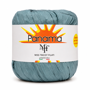 RAFIA Panama – Miss Tricot Filati - Colore: 24 - SALVIA - by LacariaRicami.Store