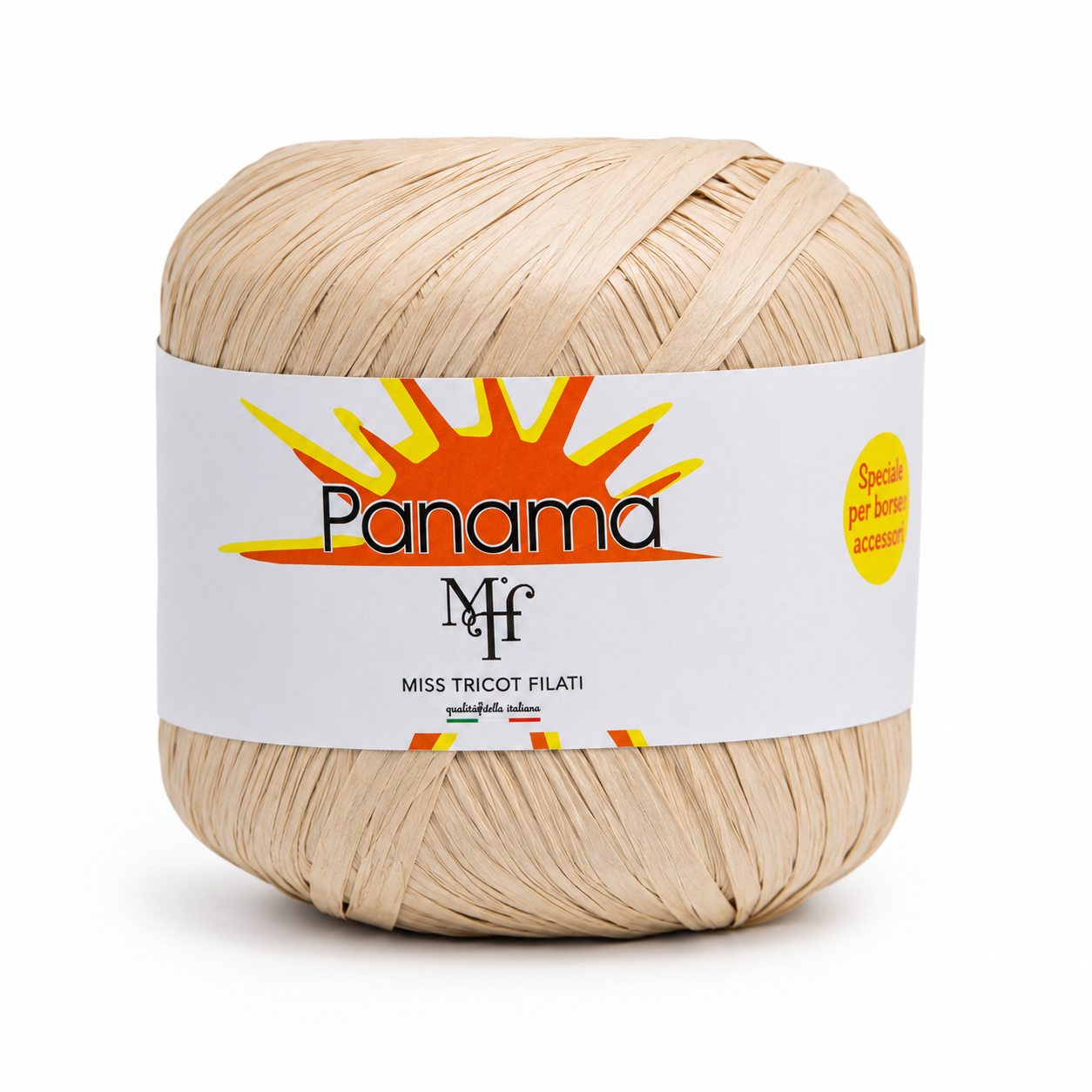 RAFIA Panama – Miss Tricot Filati - Colore: 251 - CHAMPAGNE - by LacariaRicami.Store