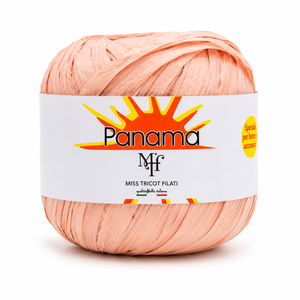 RAFIA Panama – Miss Tricot Filati - Colore: 252 - ROSA PELLE - by LacariaRicami.Store