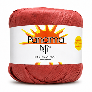 RAFIA Panama – Miss Tricot Filati - Colore: 29 - CORALLO - by LacariaRicami.Store