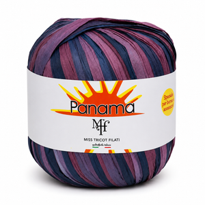 RAFIA Panama – Miss Tricot Filati - Colore: 03 - COLOR VIOLA - by LacariaRicami.Store