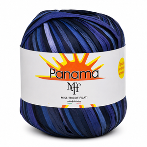 RAFIA Panama – Miss Tricot Filati - Colore: 10 - COLOR BLU - by LacariaRicami.Store