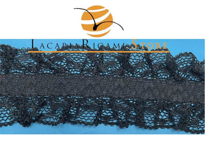 PASSAMANERIA Lingerie Elastico 5 Cm - Colore: NERO - by LacariaRicami.Store