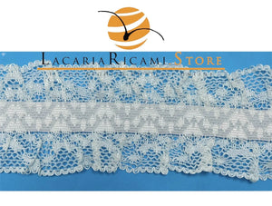 PASSAMANERIA Lingerie Elastico 5 Cm - Colore: PANNA - by LacariaRicami.Store