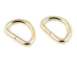 Passanti Metallici 35x25 mm - Colore: ORO - by LacariaRicami.Store