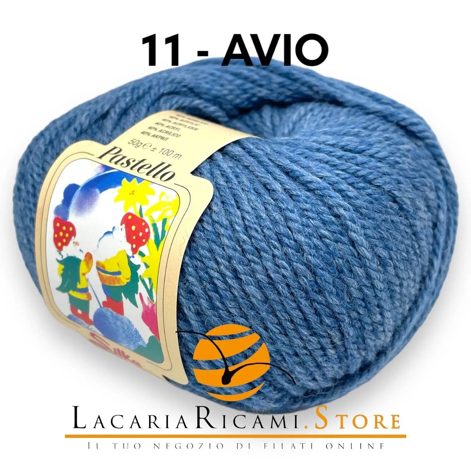 Lana PASTELLO - Silke - - LacariaRicami.Store