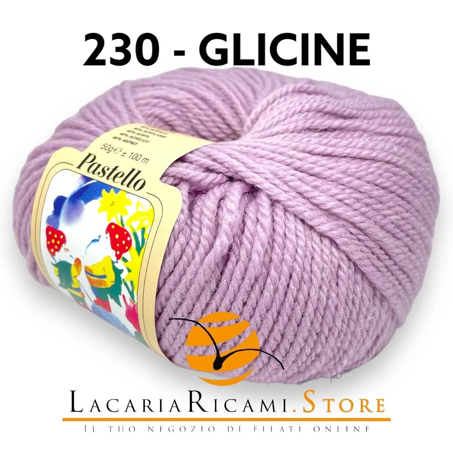 Lana PASTELLO - Silke - - LacariaRicami.Store