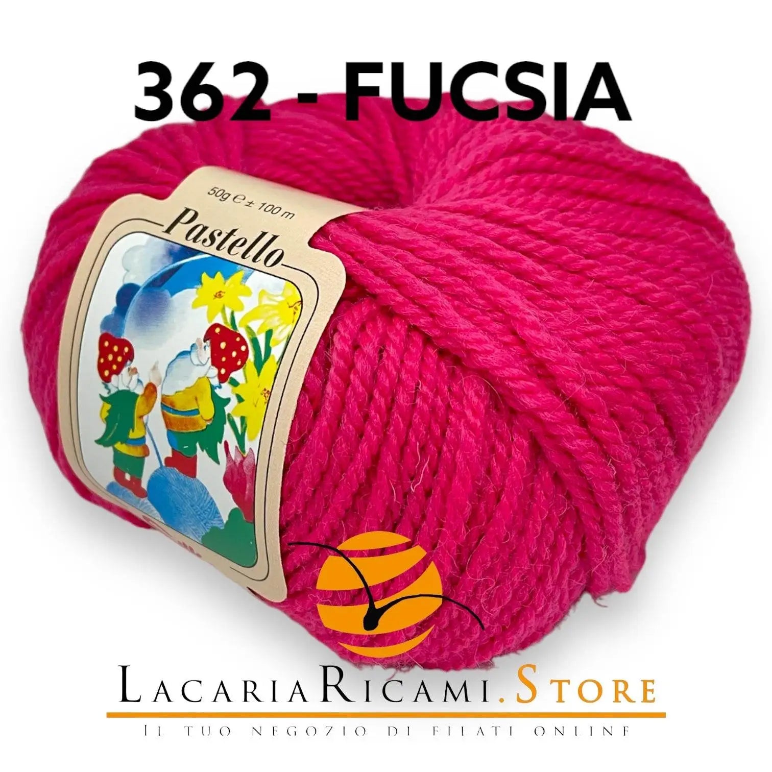 Lana PASTELLO - Silke - - LacariaRicami.Store