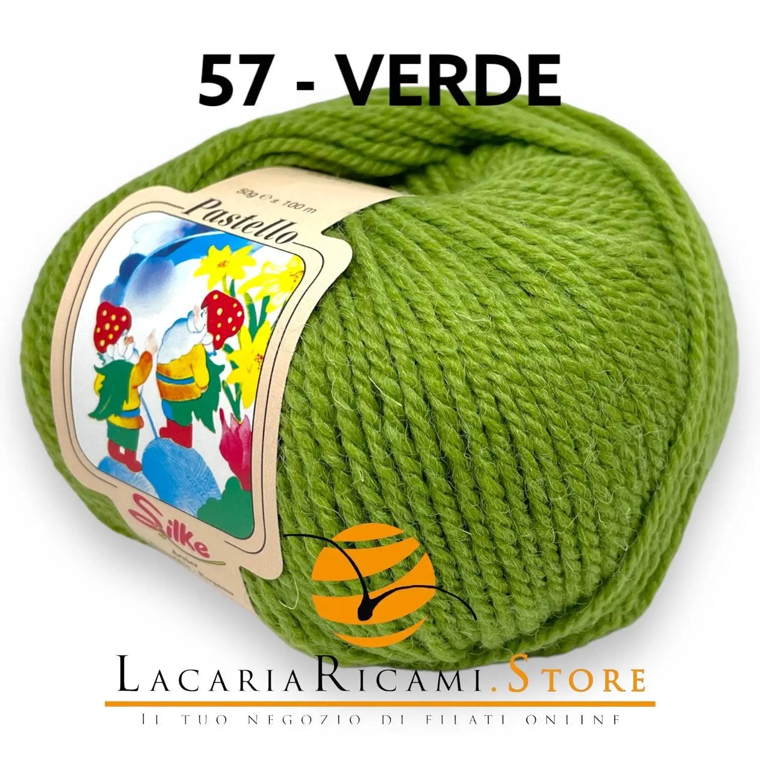 Lana PASTELLO - Silke - - LacariaRicami.Store