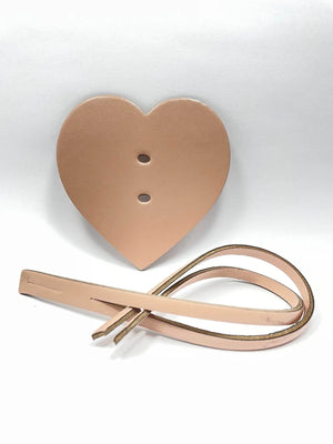 Pendaglio Borse Cuore - Colore: CIPRIA - by LacariaRicami.Store