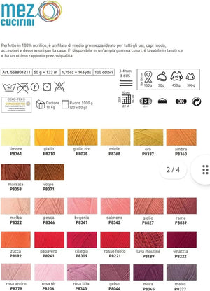 Lana PERFETTO - Mez Cucirini - - LacariaRicami.Store