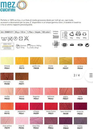 Lana PERFETTO - Mez Cucirini - LacariaRicami.Store