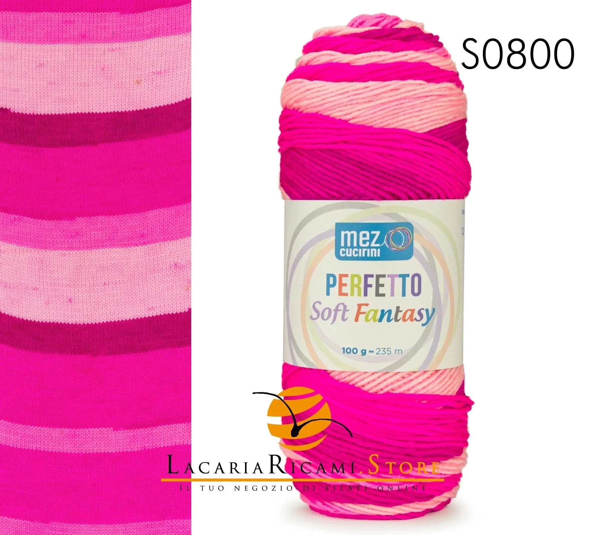 Lana PERFETTO SOFT FANTASY - Mez Cucirini - - LacariaRicami.Store
