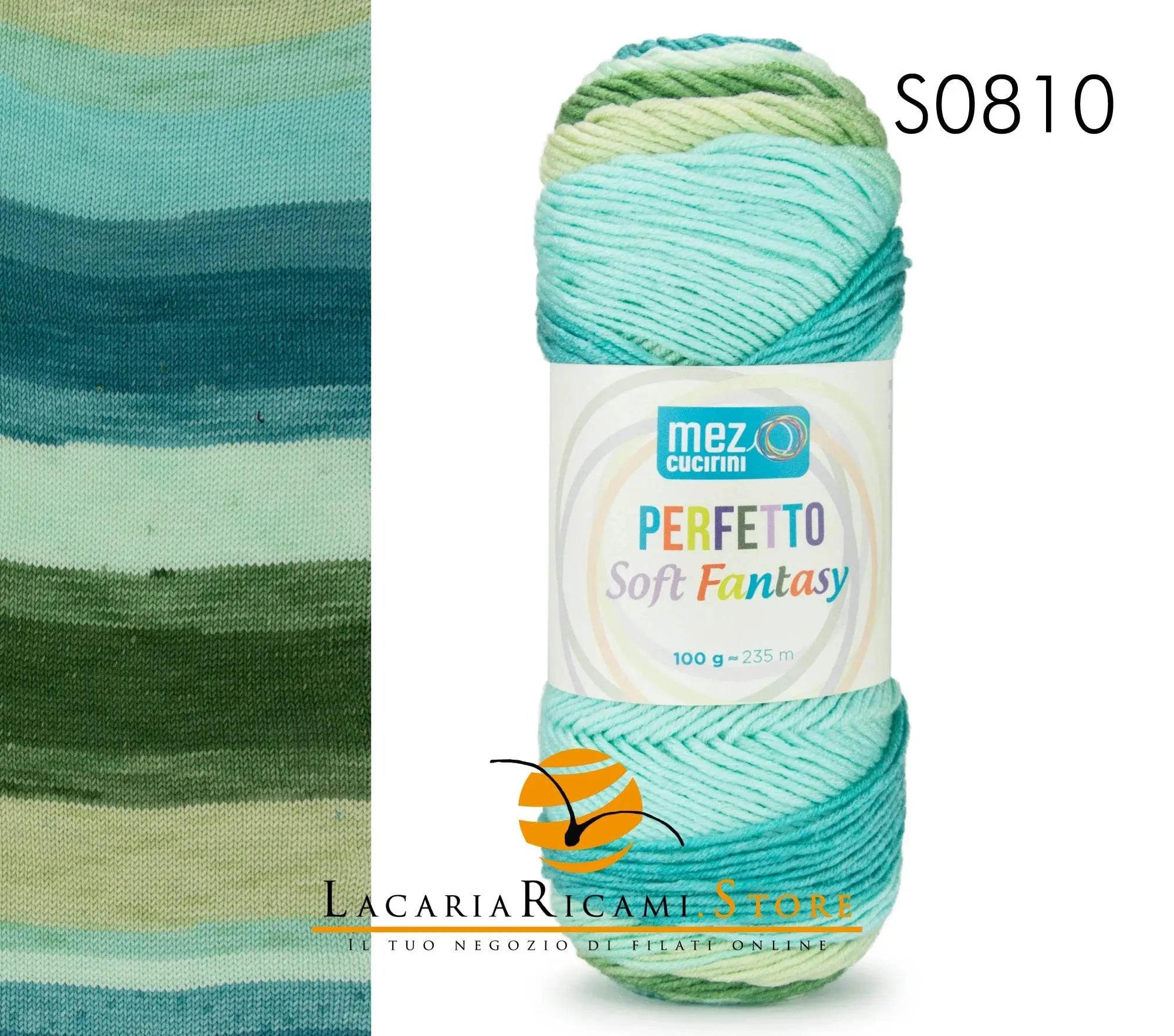 Lana PERFETTO SOFT FANTASY - Mez Cucirini - - LacariaRicami.Store