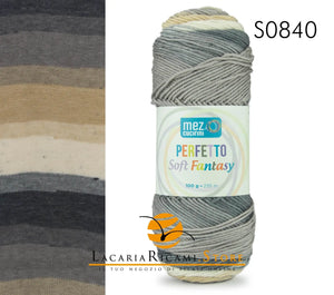 Lana PERFETTO SOFT FANTASY - Mez Cucirini - - LacariaRicami.Store