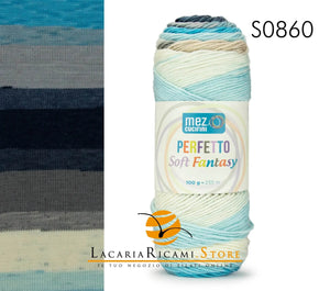 Lana PERFETTO SOFT FANTASY - Mez Cucirini - - LacariaRicami.Store