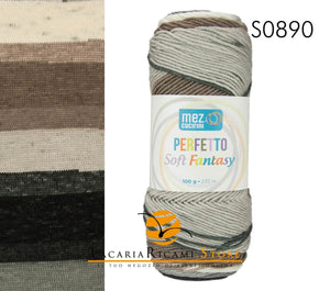 Lana PERFETTO SOFT FANTASY - Mez Cucirini - - LacariaRicami.Store