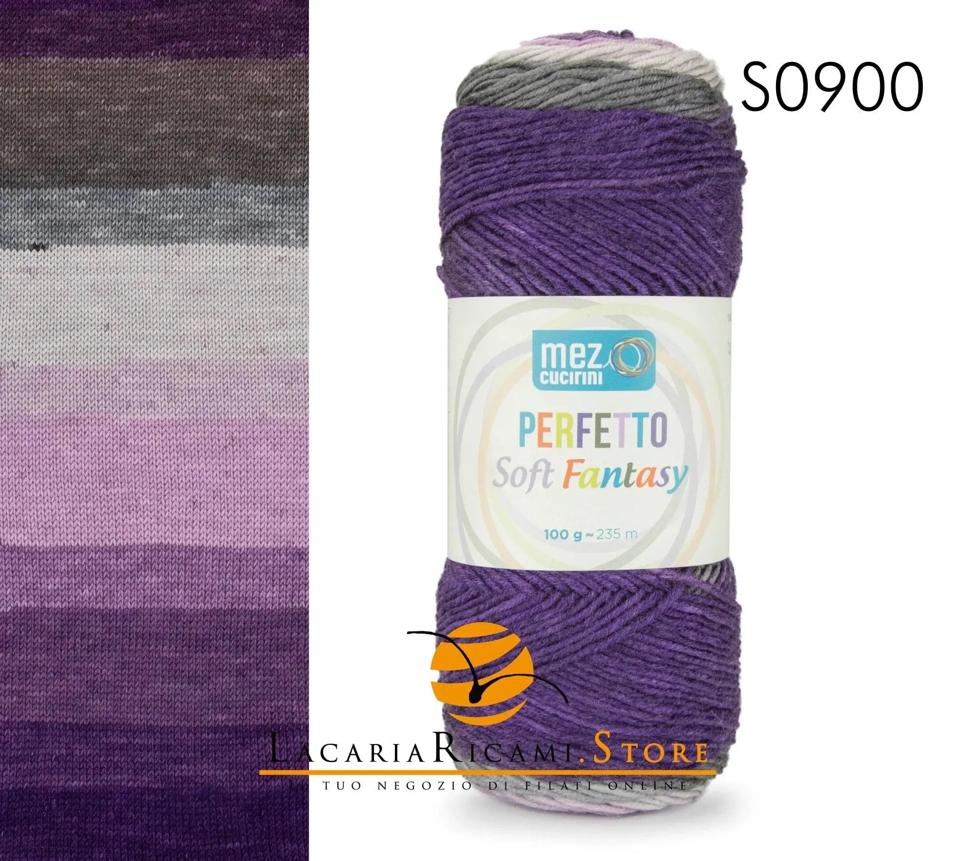 Lana PERFETTO SOFT FANTASY - Mez Cucirini - - LacariaRicami.Store