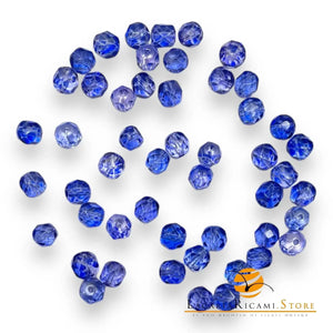 PERLE Mezzo Cristallo Sfaccettate 6mm - - LacariaRicami.Store