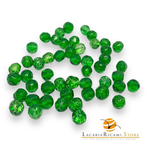 PERLE Mezzo Cristallo Sfaccettate 6mm - - LacariaRicami.Store