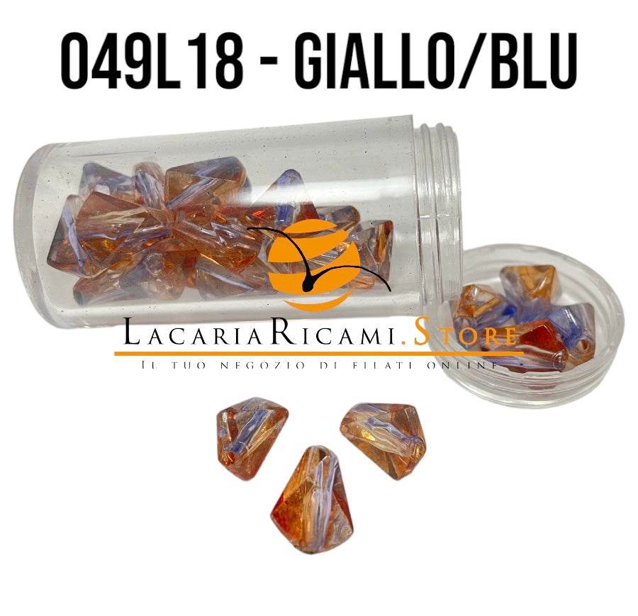 Zoom 12x10 mm - 049L18-GIALLO/BLU
