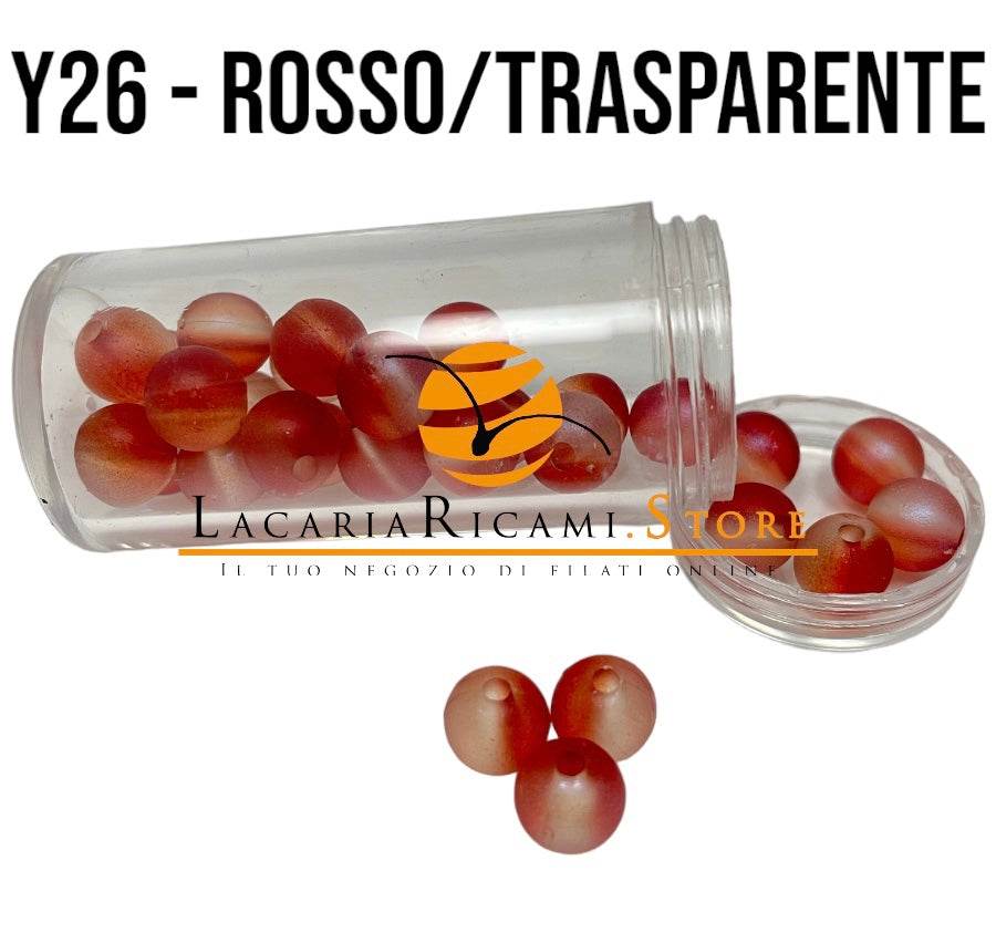 Zoom 8 mm - Y26-ROSSO/TRASPARENTE