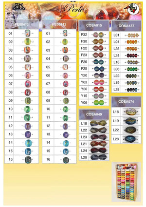 PERLE in Plastica - - LacariaRicami.Store