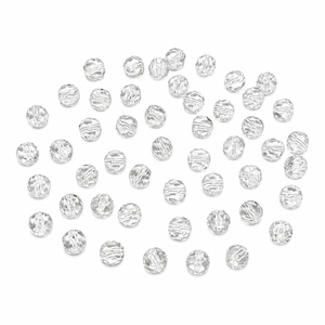 PERLE Mezzo Cristallo Sfaccettate 6mm - Colore: - by LacariaRicami.Store