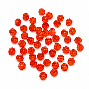 PERLE Mezzo Cristallo Sfaccettate 6mm - Colore: - by LacariaRicami.Store