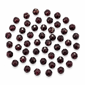 PERLE Mezzo Cristallo Sfaccettate 6mm - Colore: - by LacariaRicami.Store