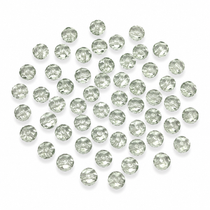 PERLE Mezzo Cristallo Sfaccettate 6mm - Colore: - by LacariaRicami.Store