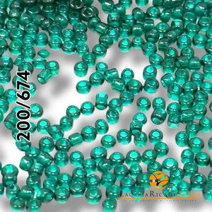 PERLINE Di Vetro (Corallini) 12/0 - 2mm - LacariaRicami.Store