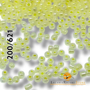 PERLINE Di Vetro (Corallini) 12/0 - 2mm - LacariaRicami.Store