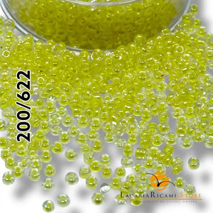PERLINE Di Vetro (Corallini) 12/0 - 2mm - LacariaRicami.Store