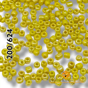 PERLINE Di Vetro (Corallini) 12/0 - 2mm - LacariaRicami.Store