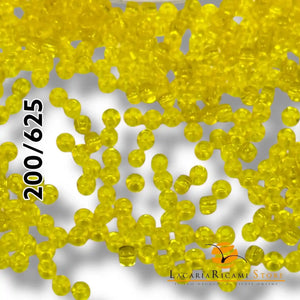 PERLINE Di Vetro (Corallini) 12/0 - 2mm - LacariaRicami.Store