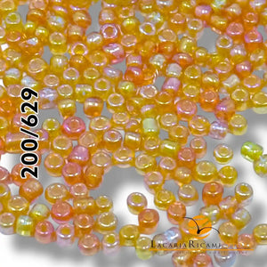 PERLINE Di Vetro (Corallini) 12/0 - 2mm - LacariaRicami.Store
