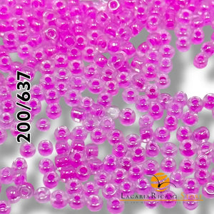 PERLINE Di Vetro (Corallini) 12/0 - 2mm - LacariaRicami.Store