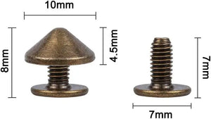PIEDINI A PUNTA Con Vite 10X4,5 mm - Colore: - by LacariaRicami.Store