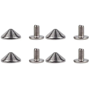 PIEDINI A PUNTA Con Vite 10X4,5 mm - Colore: ARGENTO - by LacariaRicami.Store
