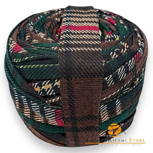 FETTUCCIA in Pizze di Lycra - Colore: BURBERRY 🧶 MOD: 1 - licra (260 Grammi) - by LacariaRicami.Store