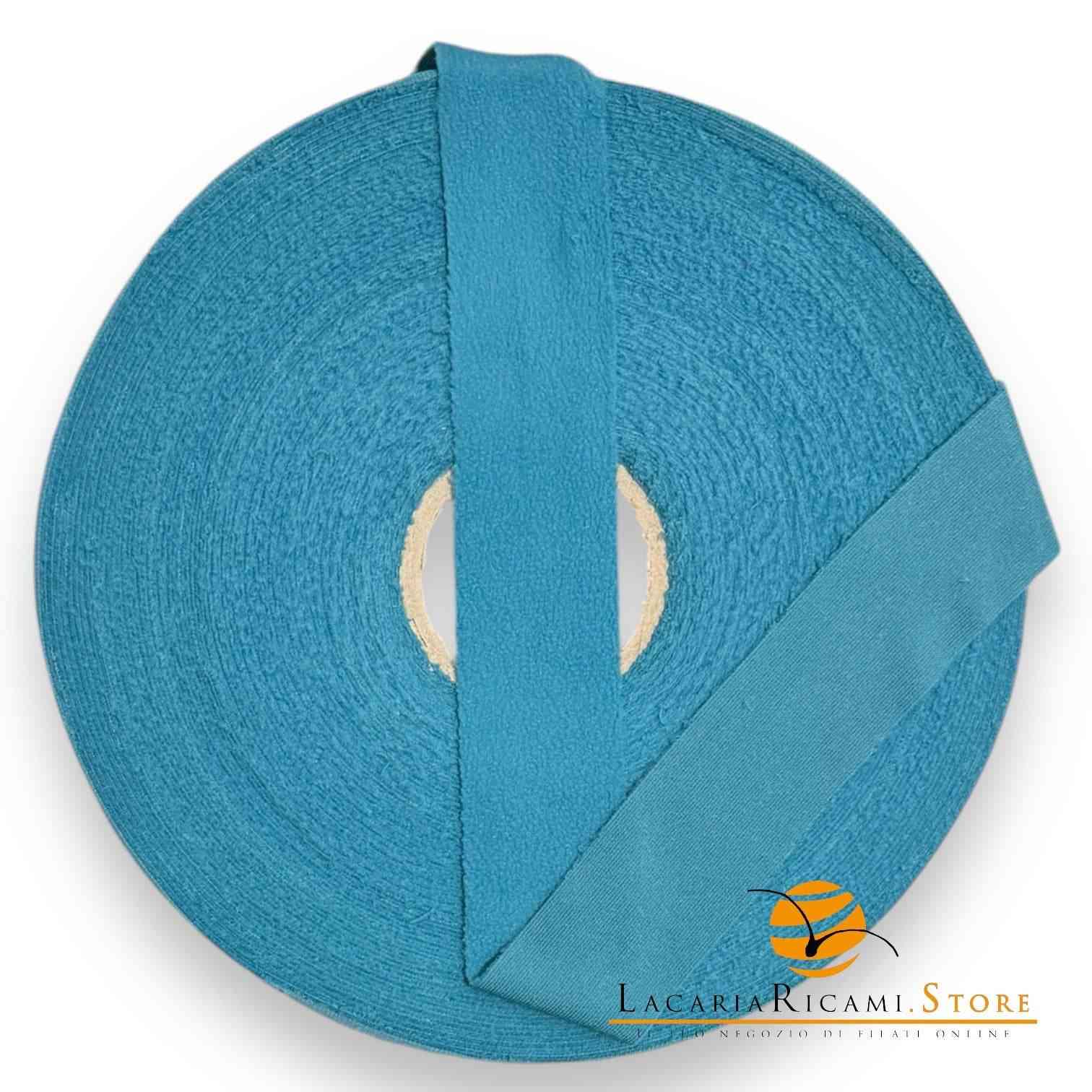FETTUCCIA in Pizze di Pile/Camoscio/Ciniglia - Colore: OTTANIO pile (300 Grammi) - by LacariaRicami.Store
