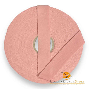 FETTUCCIA in Pizze di Pile/Camoscio/Ciniglia ROSA pile (270 Grammi) - LacariaRicami.Store