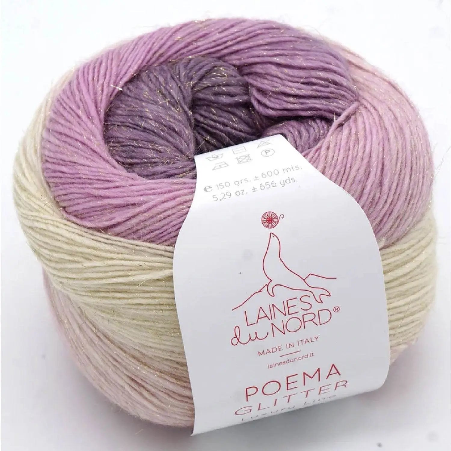 Lana POEMA GLITTER - Laines du Nord - - LacariaRicami.Store