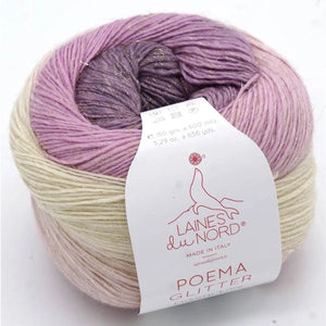 Lana POEMA GLITTER - Laines du Nord - - LacariaRicami.Store