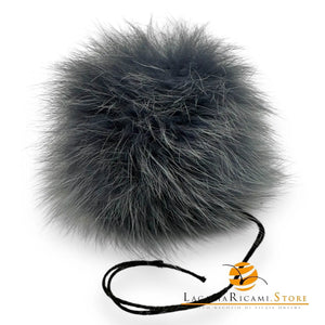 Pom Pon SimilVera Pelliccia VOLPE - - LacariaRicami.Store
