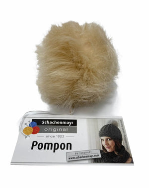 Pon Pon POMPON - Schachenmayr - Colore: CREMA - by LacariaRicami.Store