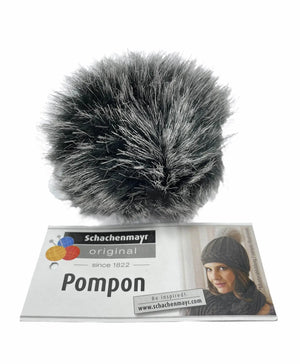Pon Pon POMPON - Schachenmayr - Colore: NERO GRIGIO - by LacariaRicami.Store