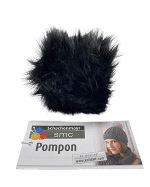 Pon Pon POMPON - Schachenmayr - Colore: NERO - by LacariaRicami.Store