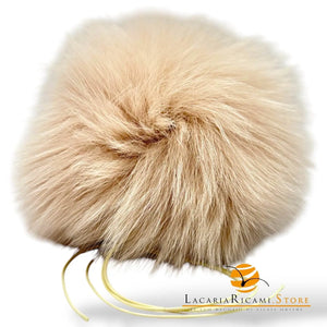 Pom Pon SimilVera Pelliccia VOLPE - - LacariaRicami.Store